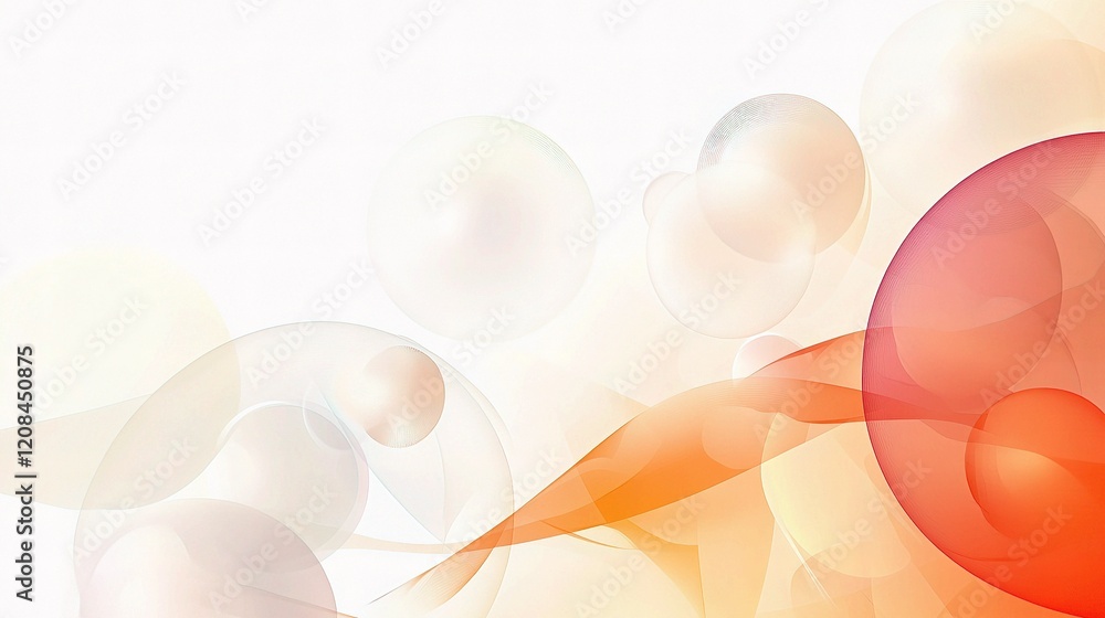 Poster abstract technology communication concept with soft color background