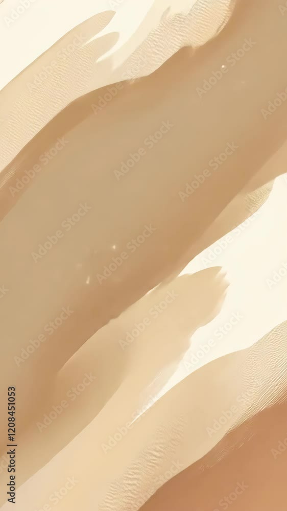 Poster abstract beige and cream wave patterns create a soothing backdrop for creative projects and designs