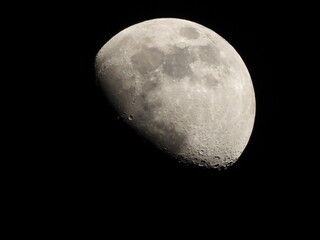 Moon up close