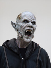 Scary demon with sharp teeth 