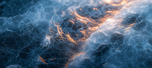 abstract black and white marble texture background