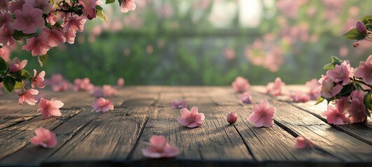 beautiful spring flowers in the garden