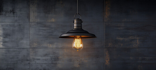 glowing light bulbs hanging from a wall.