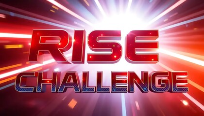 Rise Challenge Announcement Dramatic Red Lighting Design