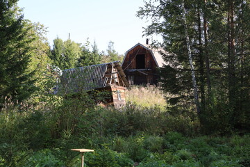 old wooden houses 