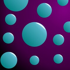 abstract background with circles
