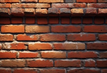 Obraz premium captivating close distinctive brick surface patterns showcasing intricate textures color variations, design, architecture, structure, geometric, ornamental