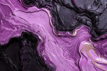 Obraz premium Abstract purple and black marble texture background