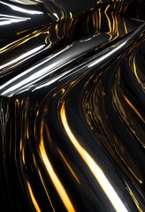 close view polished steel surface enhanced striking dynamic lighting effects stunning visual impact, metal, texture, shine, satin, reflective, metallic