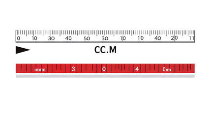 Visual Guide for Conversion from Millimeters to Centimeters with Clear Annotations