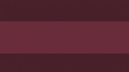 Fototapeta premium Wide horizontal stripe of burgundy color creates a striking contrast against a slightly darker shade, forming a simple yet captivating abstract background