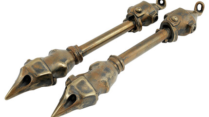 Military Rank Insignia on Transparent Background Generative AI