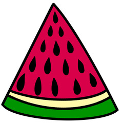 watermelon illustration