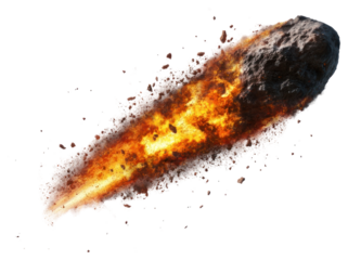 PNG High-speed fire meteor ammunition celestial weaponry.