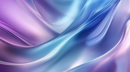 Naklejka premium Abstract Purple and Blue Swirling Fluid Design