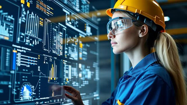 Logistics manager utilizes a WMS to enhance inventory control, streamline distribution, and improve workflow efficiency.