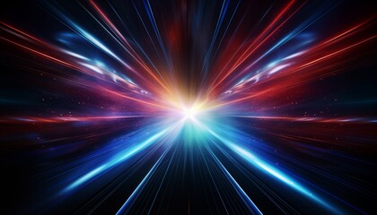 Obraz premium abstract background with space, light, ray