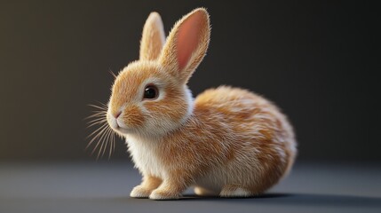 Obraz premium Ultra realistic easter bunny for holiday celebrations and festive decorations