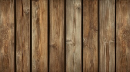 Fototapeta premium Rustic wooden plank background with natural texture and warm tones