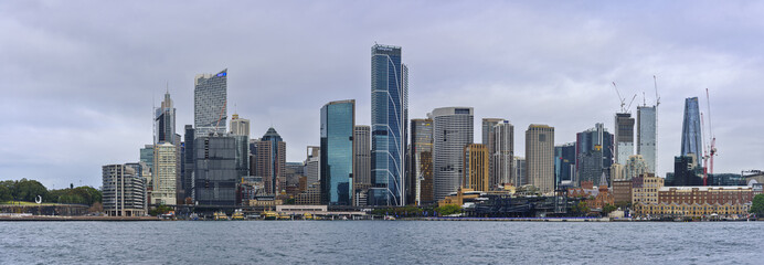 고층빌딩,바다,시드니항,시드니,호주 © JinChang