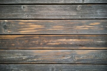 Obraz premium Textured Wooden Planks with Grain and Knots for background