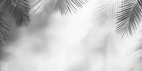 Background image for design or product presentation, with a play of light and shadow, in light gray tones
