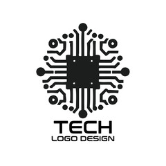 Tech Vector Logo Design