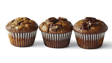 Indulgent Chocolate Muffins Perfect for Any Occasion Generative AI