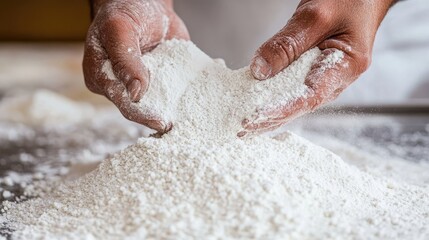 A professional chef incorporating collagen powder into a recipe in a high-end kitchen