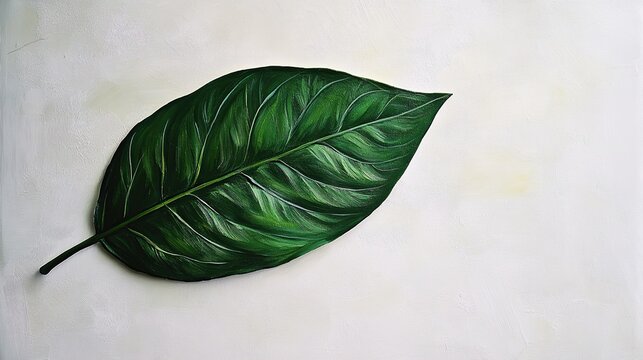 Sharp Leaf Color Art