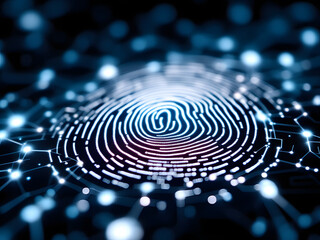 Fingerprint, biometrics, security, technology, digital, scan, identification, verification, access,...