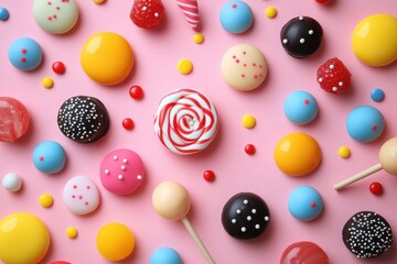 background of candy