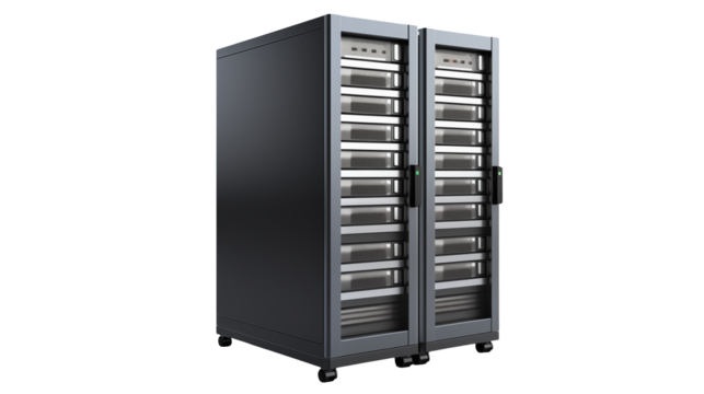 Modern Data Center Server Rack Secure IT Infrastructure Solution