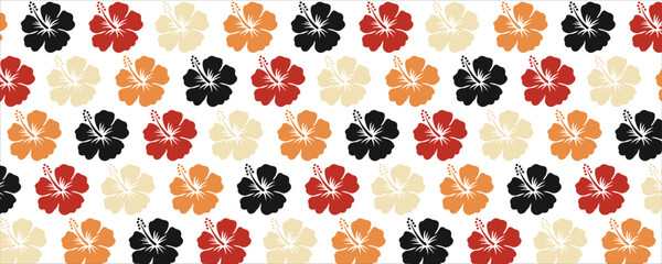 minimalist Vintage seamless floral pattern. Liberty style background of small mauve and lilac flowers. Small flowers scattered over a white background. © bodonk