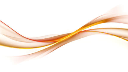 Abstract Orange Wave Background Dynamic Flow Design for Modern Presentations