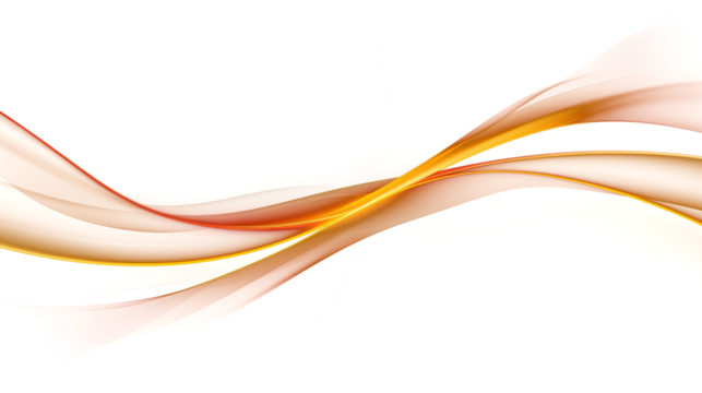 Abstract Orange Wave Background Dynamic Flow Design for Modern Presentations