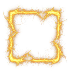 PNG Neon thunderbolt frame background lightning electric.