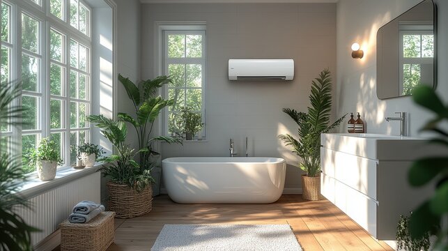 Advanced white heating boiler by Viessmann mounted on a wall.
