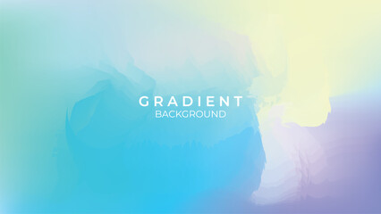 Background gradient minimalist colorful template