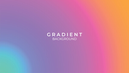 Background gradient minimalist colorful template