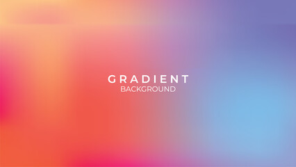 Background gradient minimalist colorful template