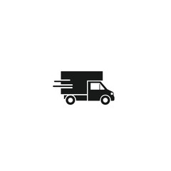 BasicDelivery Truck Vector Illustration eps