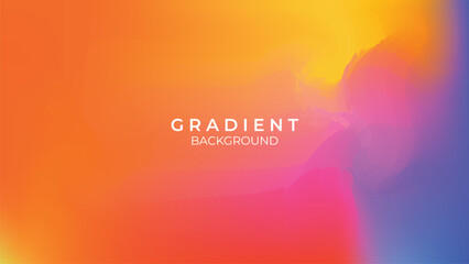 Background gradient minimalist colorful template