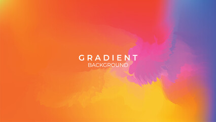 Background gradient minimalist colorful template