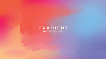 Background gradient minimalist colorful template