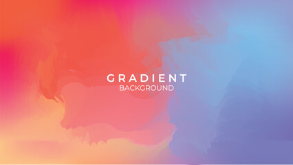 Background gradient minimalist colorful template