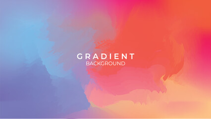 Background gradient minimalist colorful template