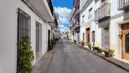 Preciosa imagenes de las Calles de Javea en Alicante (España) , historico, casco viejo, calles...