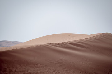 Landscape of the Arabian Desert and Dunes in Saudi Arabia. 