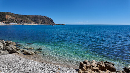 puerto e Javea, Xabia, en Alicante (España), mar, arena, relax